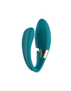 LELO - Tiani Duo - Koppel Vibrator met afstandsbediening - Oceaanblauw