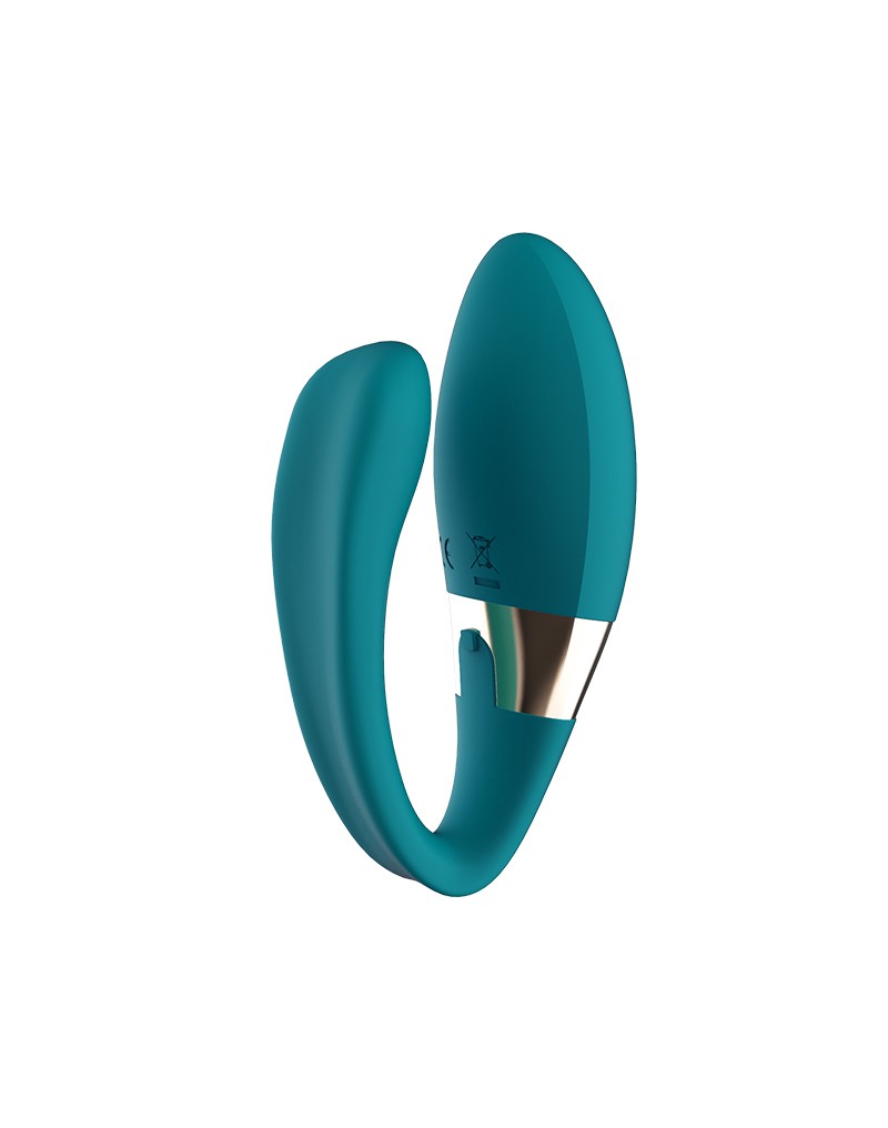 LELO - Tiani Duo - Koppel Vibrator met afstandsbediening - Oceaanblauw