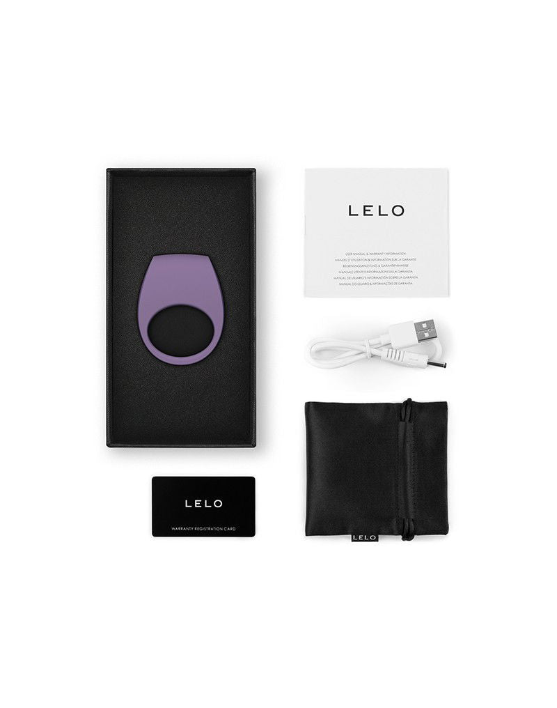 LELO - Tor 3 - Cock Ring Vibrator (met App Control) - Lila