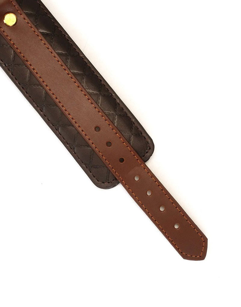 Liebe Seele - Leren Enkelboeien - Zwart, Bruin & Goud