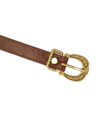 Liebe Seele - Leren Blinddoek - Zwart, Bruin & Goud