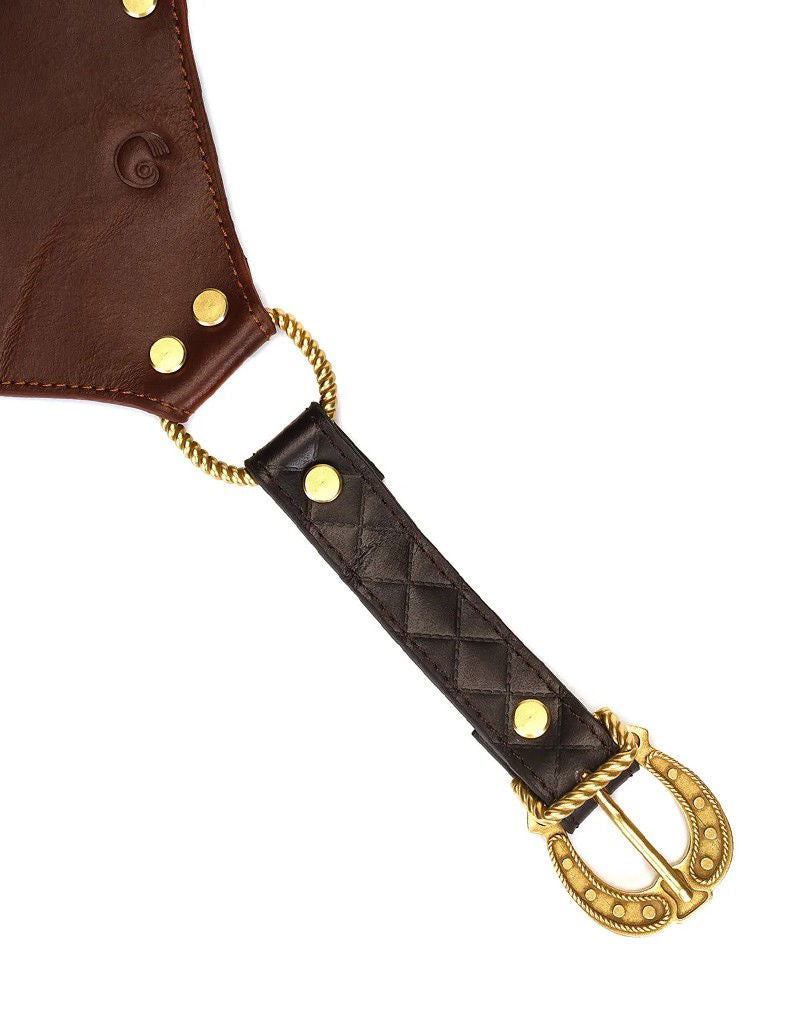 Liebe Seele - Leren Slip - Zwart, Bruin & Goud