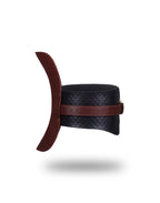 Liebe Seele - Leren Zadel - Zwart, Bruin & Goud