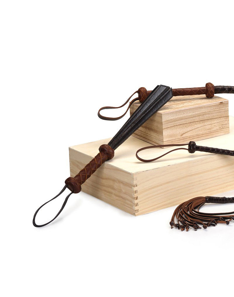 Liebe Seele - Leren Slapper - Zwart & Bruin