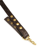 Liebe Seele - Leren Taille Riem met Bretels - Zwart, Bruin & Goud