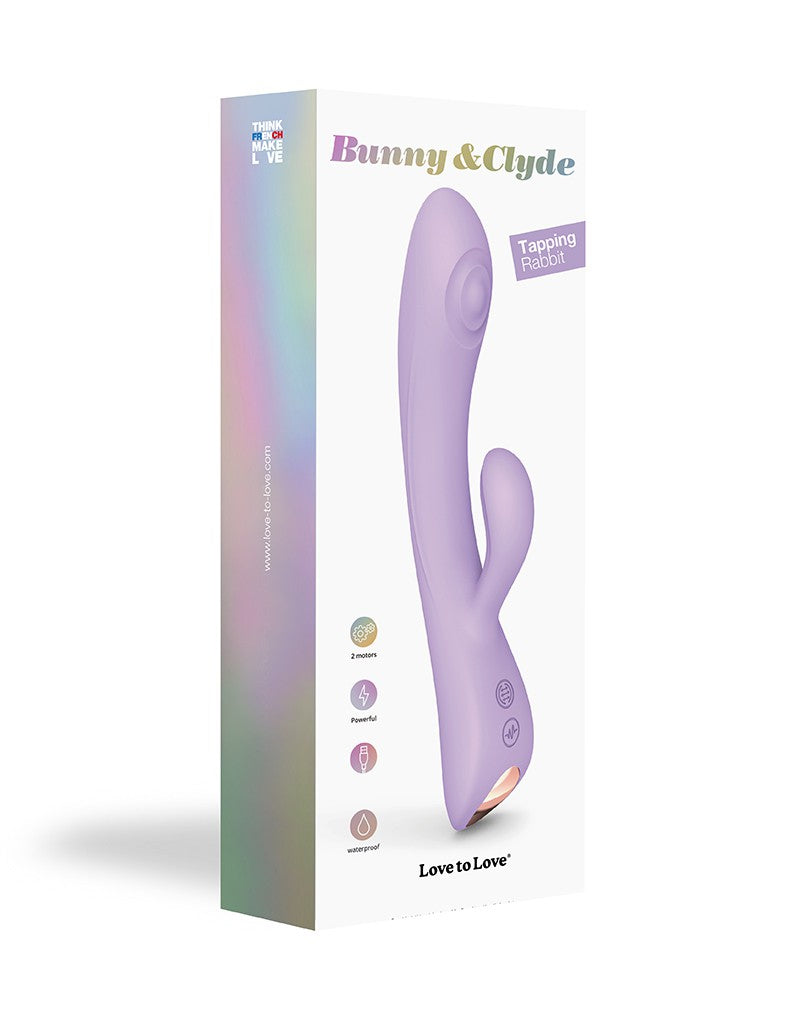 Love to Love - Bunny & Clyde - Rabbit Vibrator - Mauve