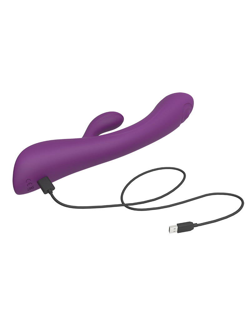 Love to Love - Bunny & Clyde - Rabbit Vibrator - Paars