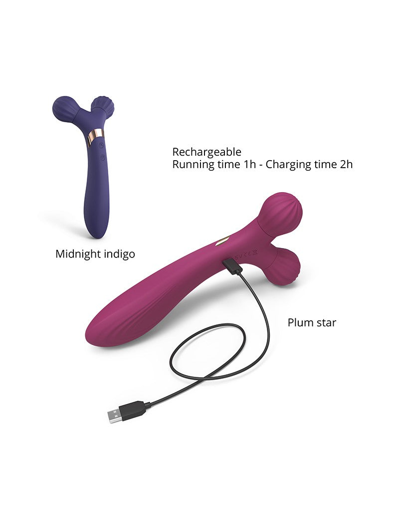 Love to Love - Fireball - Body Massager & Vibrator - Plum