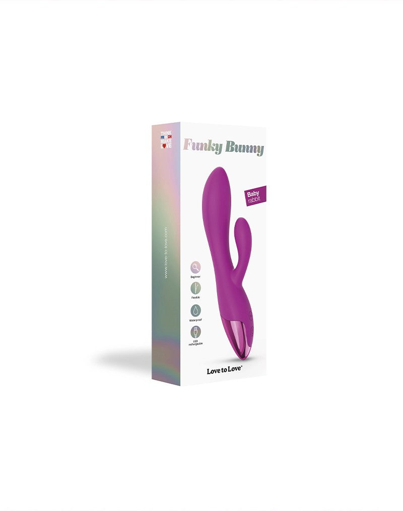 Love to Love - Funky Bunny - Rabbit Vibrator - Roze