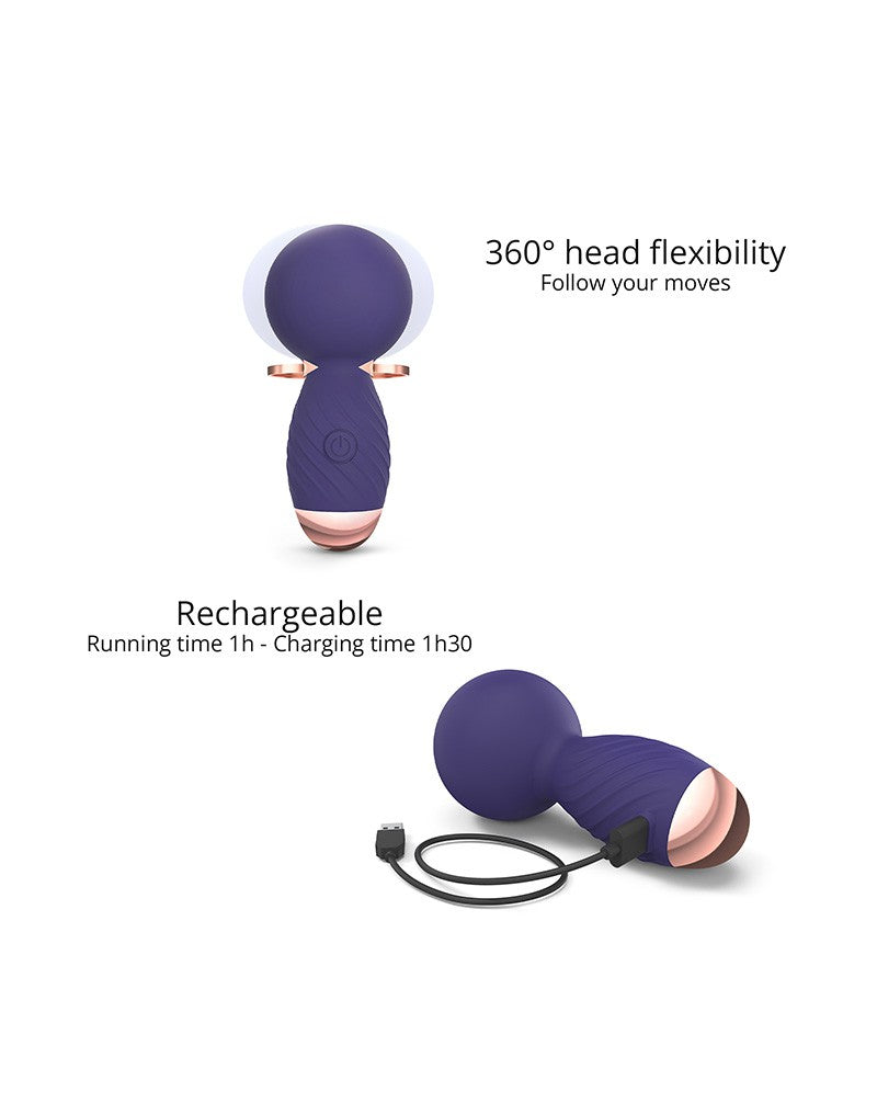 Love to Love - Itsy Bitsy - Mini Wand Vibrator - Indigo