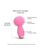 Love to Love - Itsy Bitsy - Mini Wand Vibrator - Roze