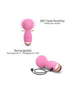 Love to Love - Itsy Bitsy - Mini Wand Vibrator - Roze