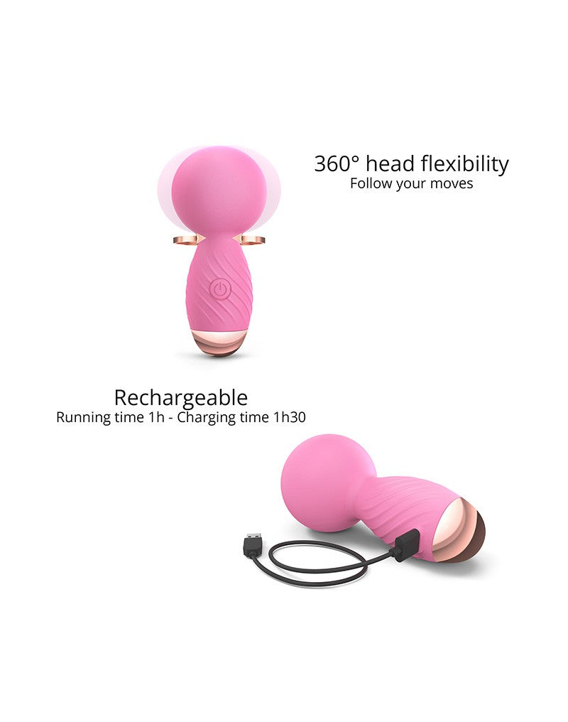 Love to Love - Itsy Bitsy - Mini Wand Vibrator - Roze