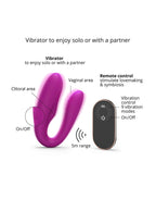 Love to Love - Match Up - Koppelvibrator met afstandsbediening - Roze