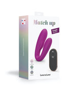 Love to Love - Match Up - Koppelvibrator met afstandsbediening - Roze