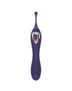 Love to Love - Ô Mega - Clitoris + G-Spot Vibrator - Indigo
