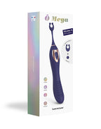Love to Love - Ô Mega - Clitoris + G-Spot Vibrator - Indigo