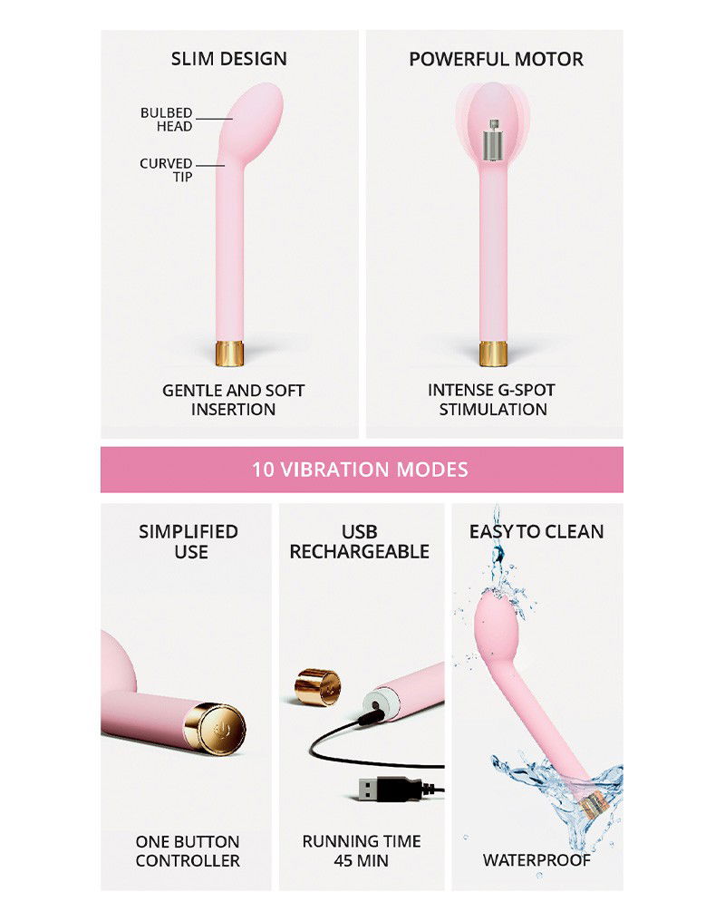 Love to Love - O.M.G. - G-Spot Vibrator - Roze
