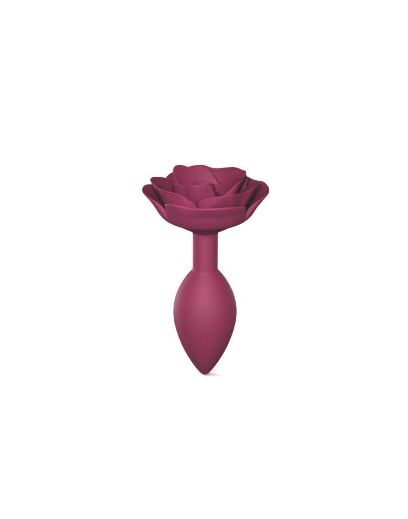 Love to Love - Open Roses Maat M - Butt Plug - Plum