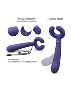 Love to Love - Please Me - Multi-Vibrator - Indigo