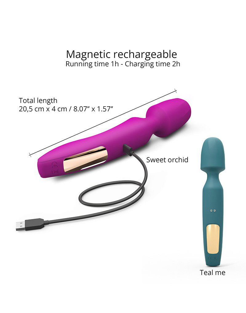 Love to Love - R-Evolution - Wand Vibrator met 2 Opzetstukken - Roze