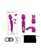 Love to Love - R-Evolution - Wand Vibrator met 2 Opzetstukken - Roze