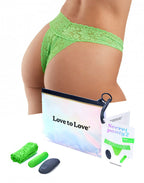 Love to Love - Secret Panty 2 - Panty Vibrator met Afstandsbediening - Groen