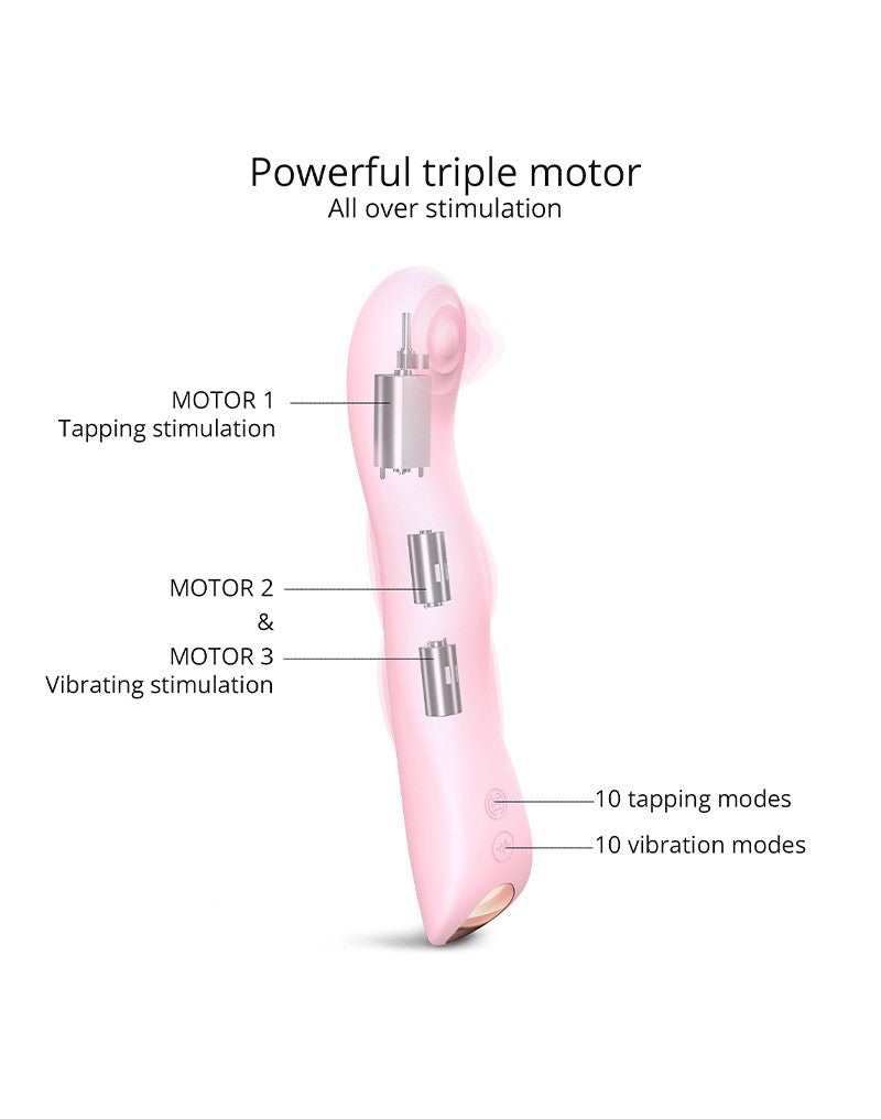 Love to Love - Swap - P&G Spot Tapping Vibrator - Lichtroze