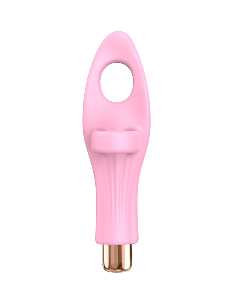Love to Love - Vibrating Tickle Me - Vinger Vibrator - Roze