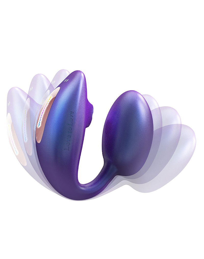 Love to Love - Wonderlover - Clitorisvibrator - Paars
