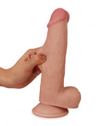 LoveToy - 8 inch Sliding Skin Dildo