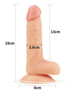 LoveToy Easy Strap-On Set with 18 cm Dildo