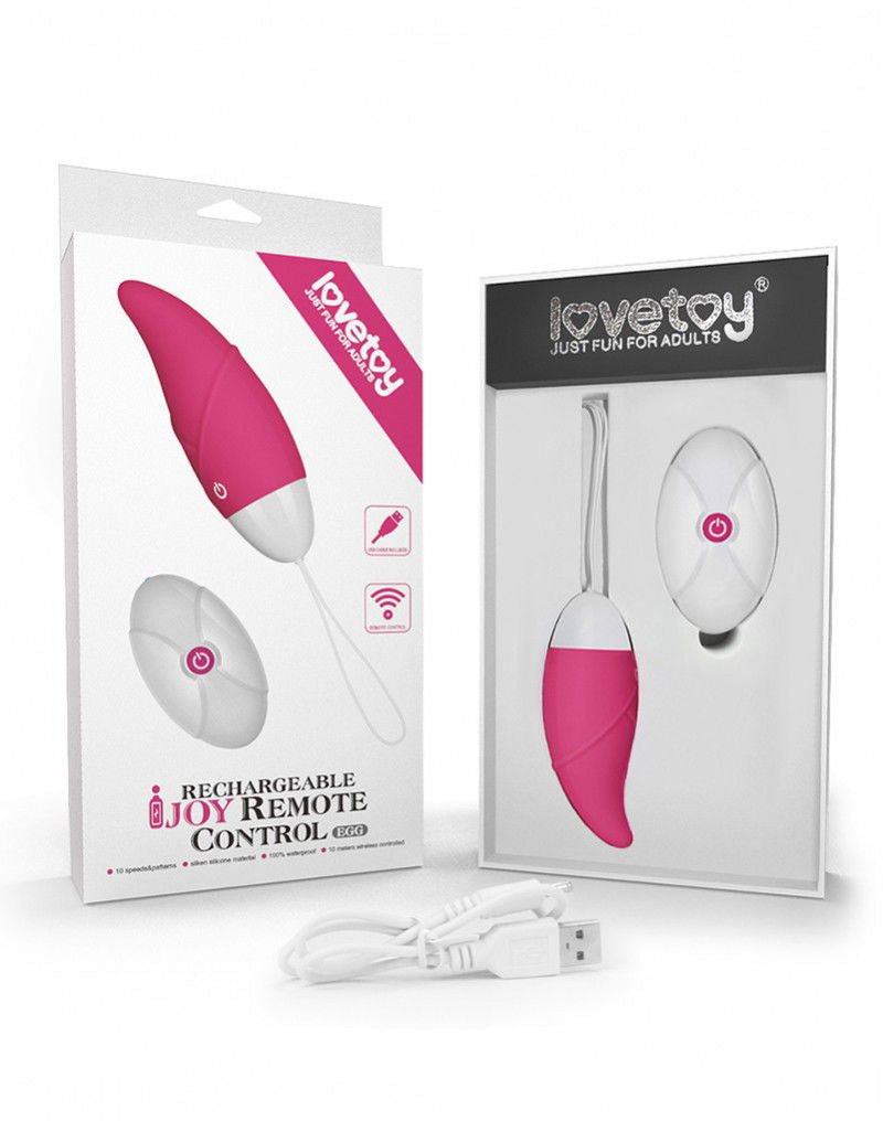 LoveToy - iJoy 3 - Vibrerend Ei met afstandbediening - Roze