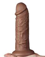 LoveToy - Realistic Chubby Dildo 27 cm - Bruin