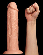 LoveToy - Realistic Long Vibrerende Dildo 28 cm - Nude