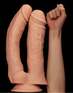 LoveToy - Realistic Mega Double Dildo 30 cm - Nude