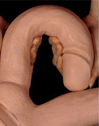 LoveToy - Realistic Mega Double Dildo 30 cm - Nude