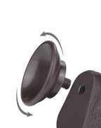 LoveToy - Sliding Skin Dildo 22.8 cm - Zwart