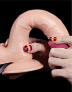 LoveToy - Squirt Extreme Dildo 23 cm - Nude