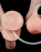 LoveToy - Squirt Extreme Dildo 28 cm - Nude