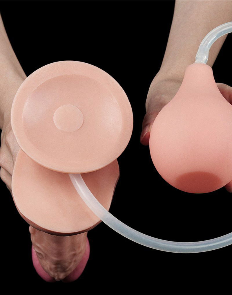 LoveToy - Squirt Extreme Dildo 28 cm - Nude