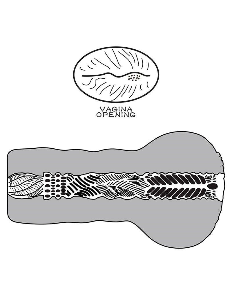 LoveToy - Alien's Pie 1 - Masturbator - Zwart