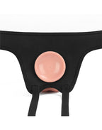 LoveToy - Easy Strap-on Harnas (zonder dildo) - Zwart & Wit