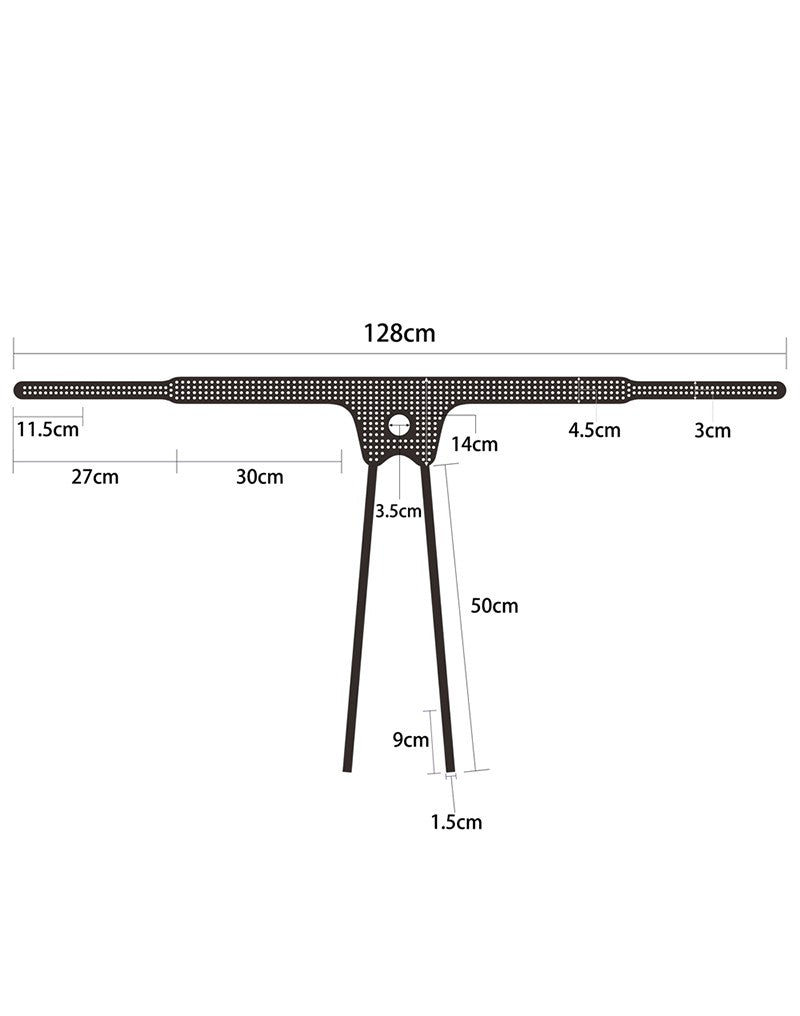 LoveToy - Easy Strap-on Harnas (zonder dildo) - Zwart & Wit