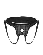 LoveToy - Easy Strap-on Harnas (zonder dildo) - Zwart & Wit