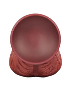 LoveToy - Extreme Dildo met Touw Motief 26.5 cm - Bruin & Nude