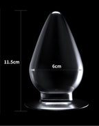 LoveToy - Flawless Clear Anal Plug 11.5 cm