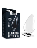 LoveToy - Flawless Clear Anal Plug 11.5 cm
