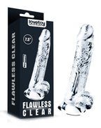 LoveToy - Flawless Clear Dildo 19 cm