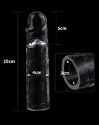 LoveToy - Flawless Clear Penis Sleeve + 5 cm
